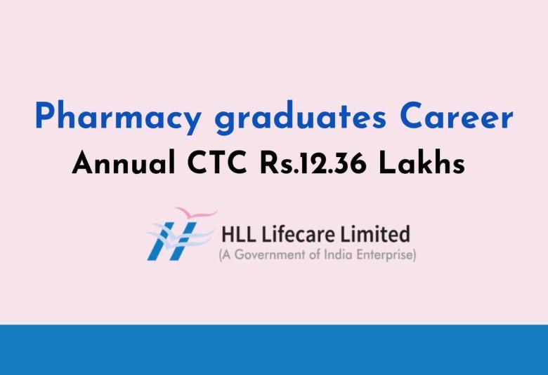 HLL Lifecare Invites application from Pharmacy graduates