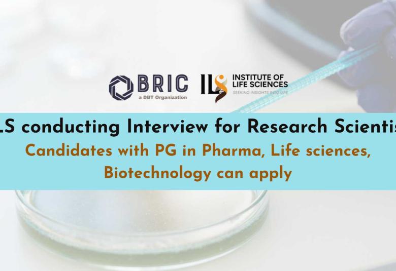 ILS conducting Interview for Research Scientist