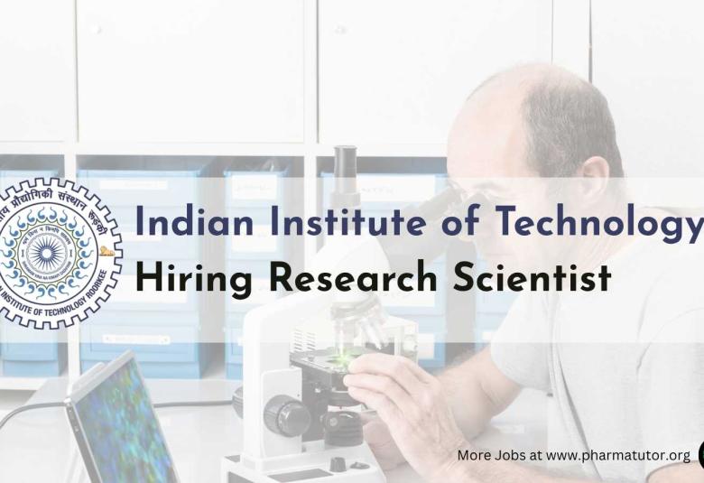 Indian Institute of Technology Hiring Research Scientist
