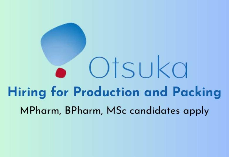 Interview at Otsuka Pharma in Production and Packing