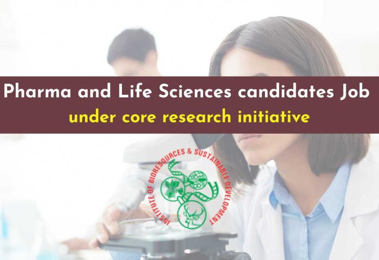 Job for Pharma and Life Sciences candidates under core research initiative of BRIC-IBSD