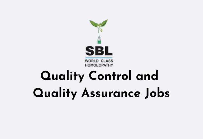 Quality Control and Quality Assurance Jobs at SBL Private Limited