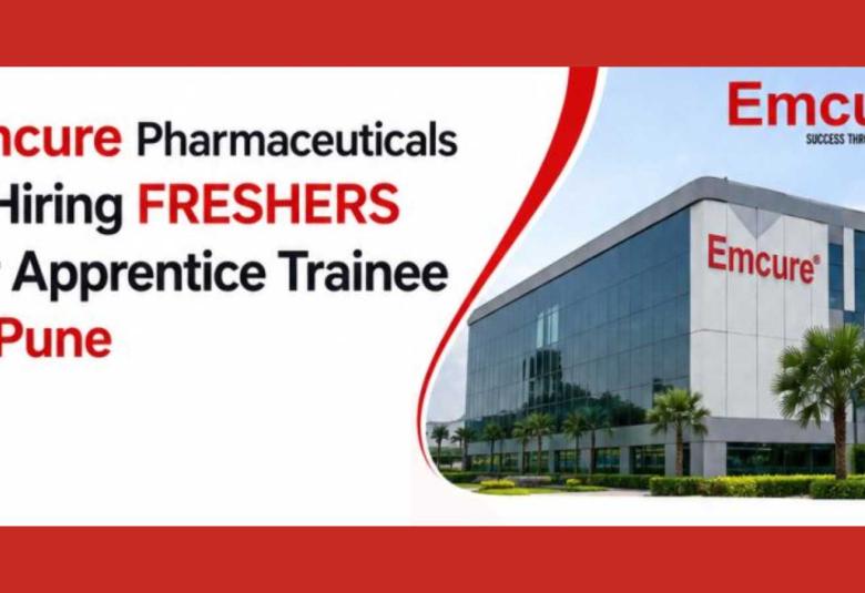 Start your career Emcure Pharmaceuticals under the National Apprenticeship Promotion Scheme