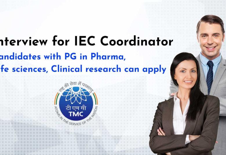 TMC Conducting Interview for IEC Coordinator