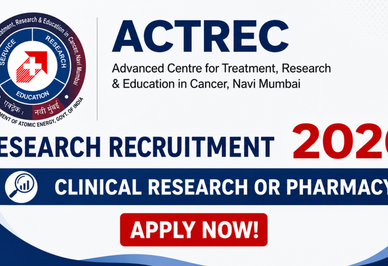 ACTREC Research Recruitment 2026