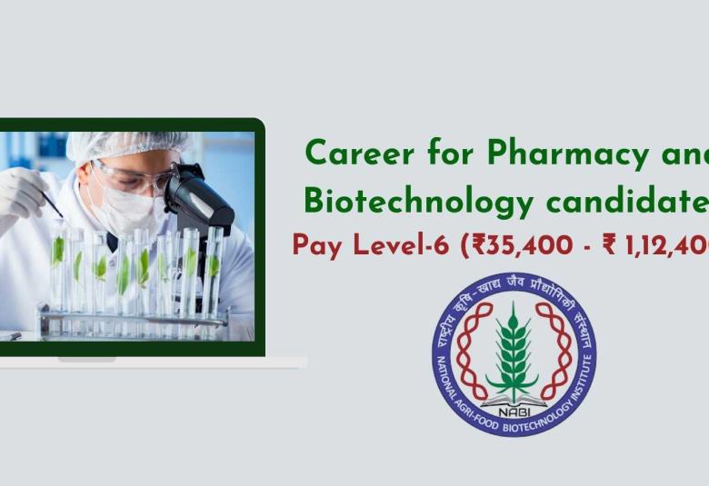 Career for Pharmacy and Biotechnology candidates at NABI
