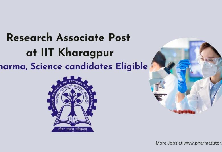 Career for Research Associate at IIT Kharagpur