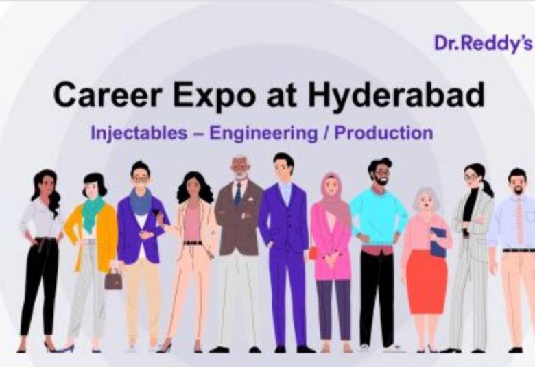 Dr. Reddy’s Lab Career-Expo for Pharma and Science candidates in Production