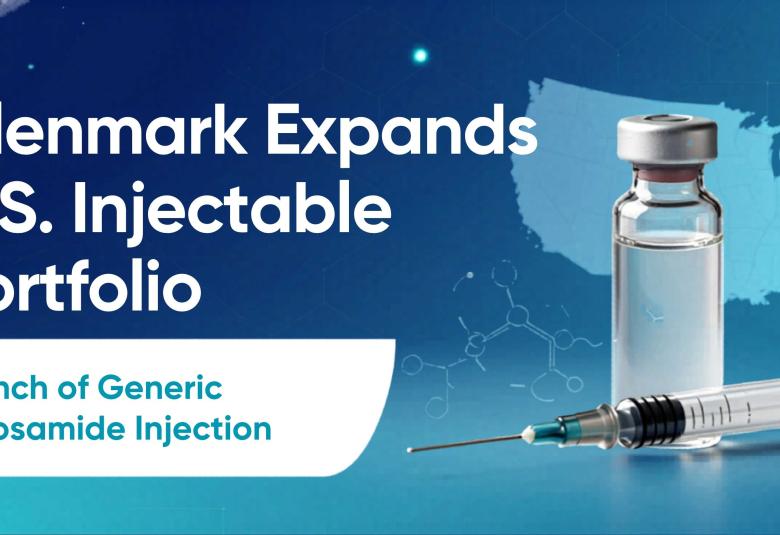 Glenmark Expands U.S. Injectable Portfolio with Launch of Generic Lacosamide Injection