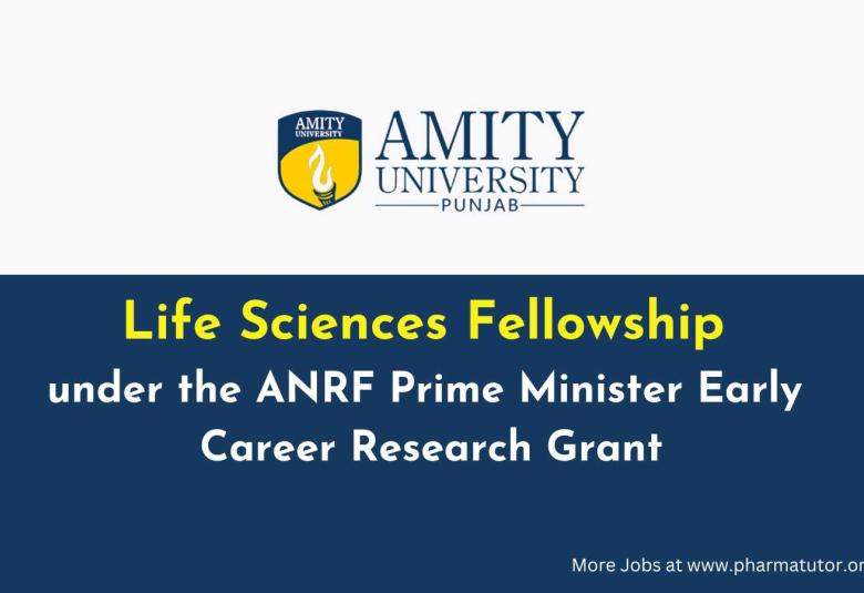 Life Sciences Fellowship at Amity University