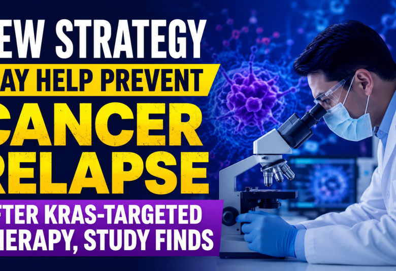 New Strategy May Help Prevent Cancer Relapse After KRAS-Targeted Therapy, Study Finds
