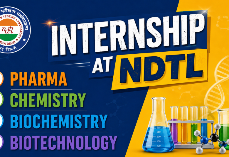 Pharma, Chemistry, Biochemistry, Biotechnology Internship at NDTL
