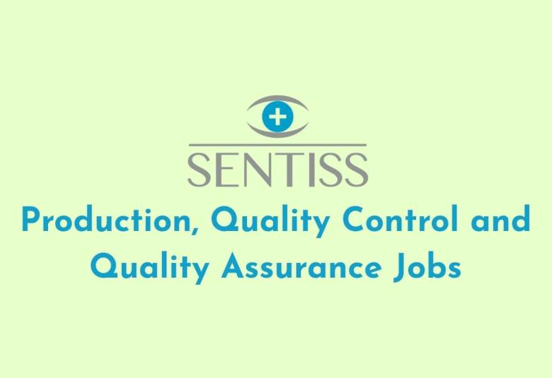 Production, Quality Control and Quality Assurance Jobs at Sentiss Pharma