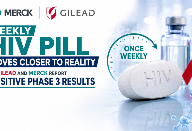 Weekly HIV Pill Moves Closer to Reality as Gilead and Merck Report Positive Phase 3 Results