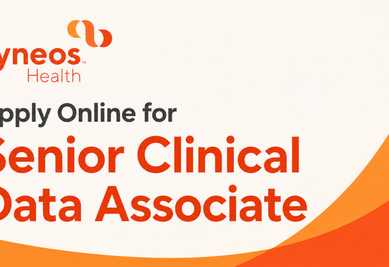 Apply Online for Senior Clinical Data Associate at Syneos Health