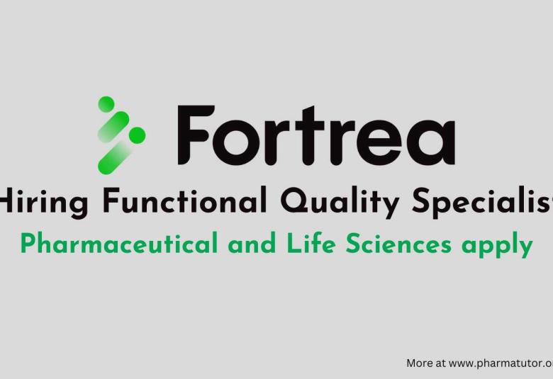 Fortrea Hiring Functional Quality Specialist