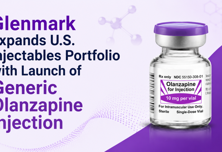 Glenmark Expands U.S. Injectables Portfolio with Launch of Generic Olanzapine Injection