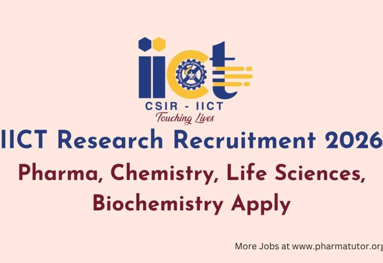 IICT Research Recruitment 2026