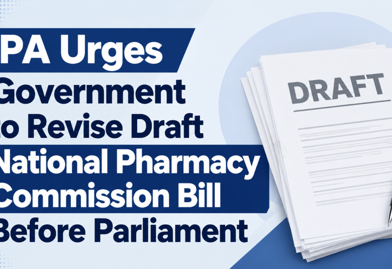 IPA Urges Government to Revise Draft National Pharmacy Commission Bill Before Parliament