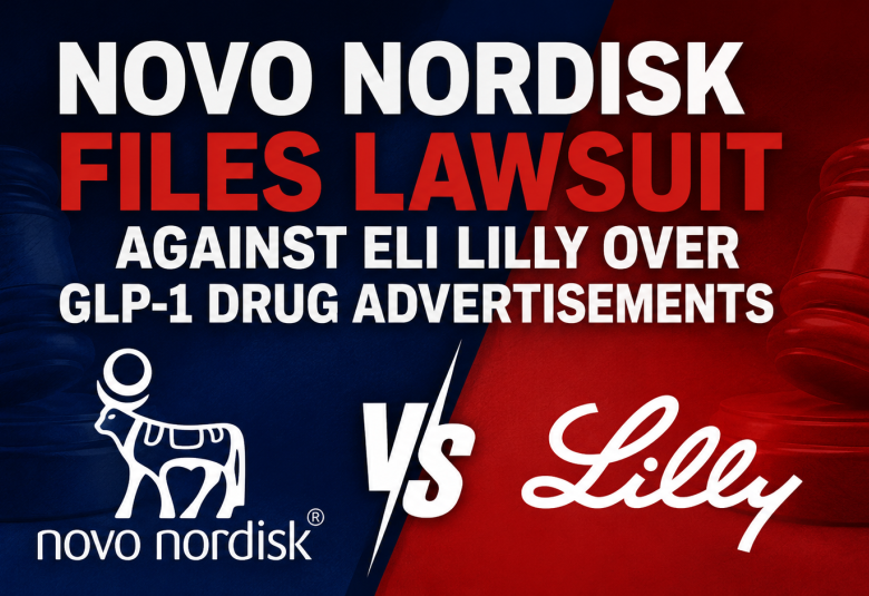 Novo Nordisk Files Lawsuit Against Eli Lilly Over GLP-1 Drug Advertisements