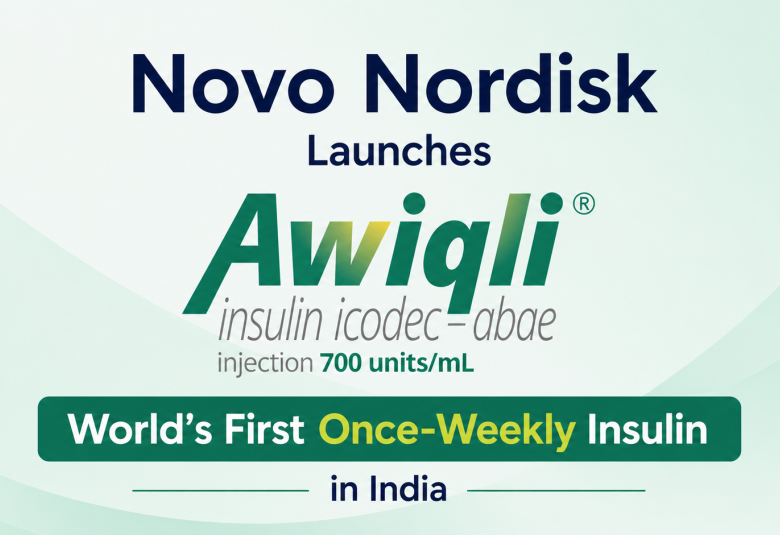 Novo Nordisk Launches World's First Once-Weekly Insulin 'Awiqli' in India