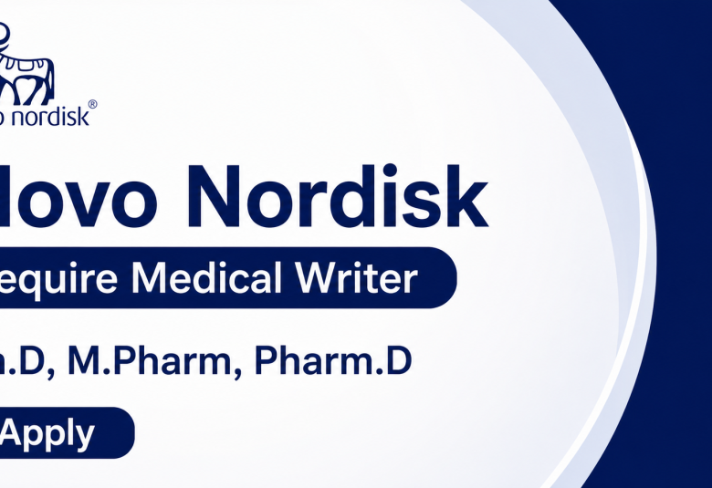Novo Nordisk Require Medical Writer - Ph.D, M.Pharm, Pharm.D Apply