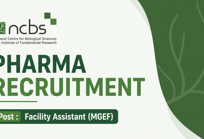 Pharma Recruitment at National Centre for Biological Sciences