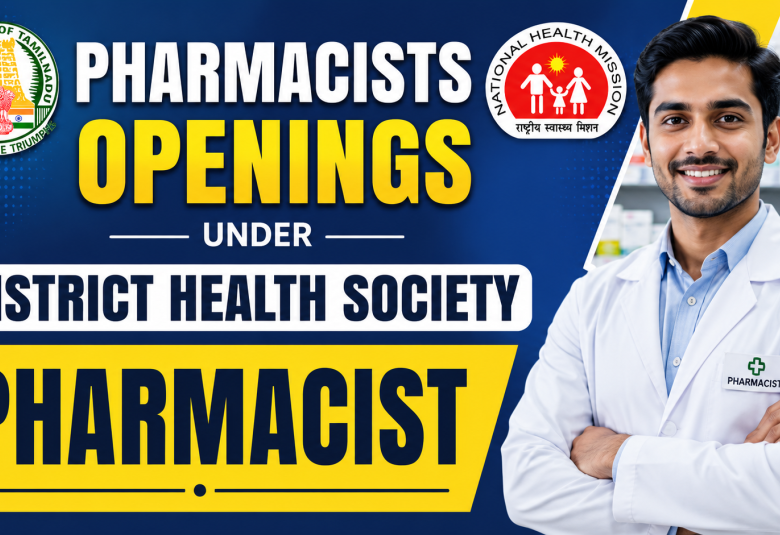 Pharmacists Openings under District Health Society