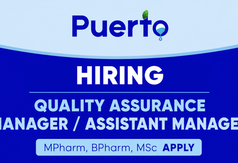 Puerto Hiring Quality Assurance Manager / Assistant Manager