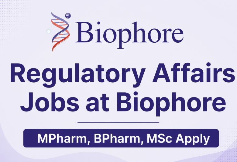 Regulatory Affairs Jobs at Biophore