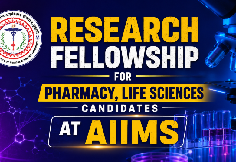 Research Fellowship for Pharmacy, Life Sciences candidates at AIIMS