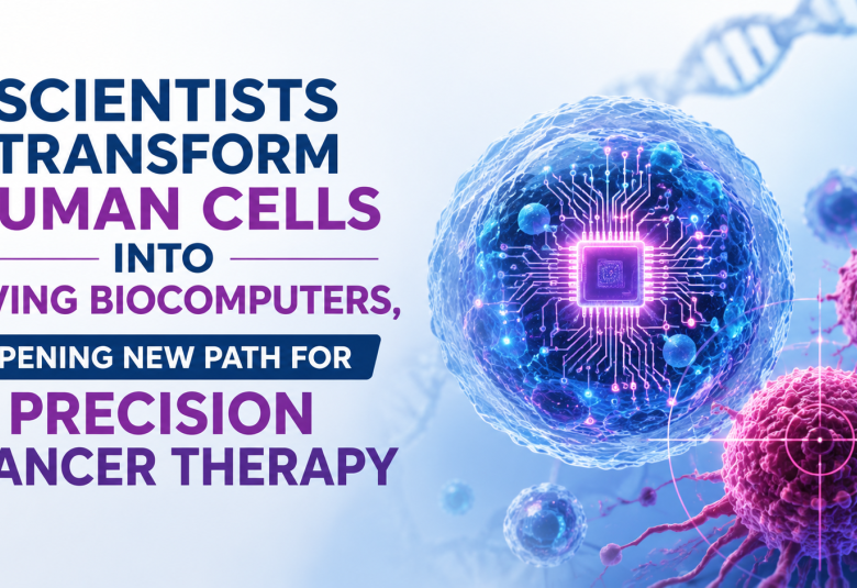 Scientists Transform Human Cells into Living Biocomputers, Opening New Path for Precision Cancer Therapy