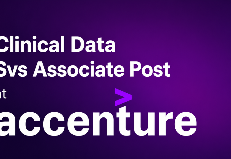 Work as Clinical Data Svs Associate at Accenture