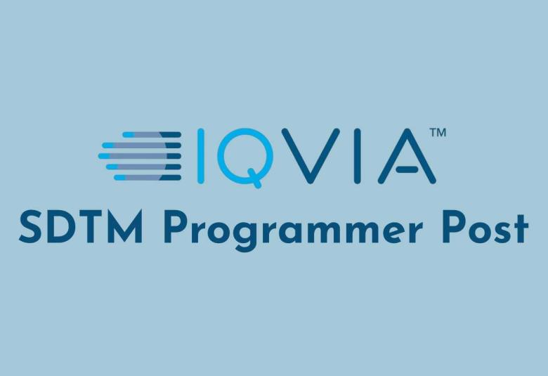 Work as SDTM Programmer at IQVIA