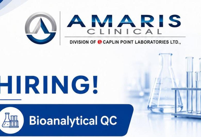 Amaris Clinical Hiring for Bioanalytical QC