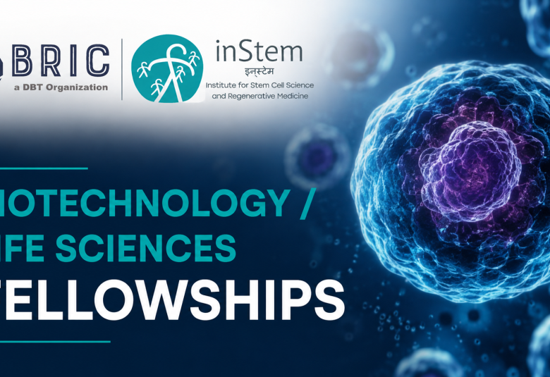 Biotechnology / Life sciences Fellowships at BRIC-inStem