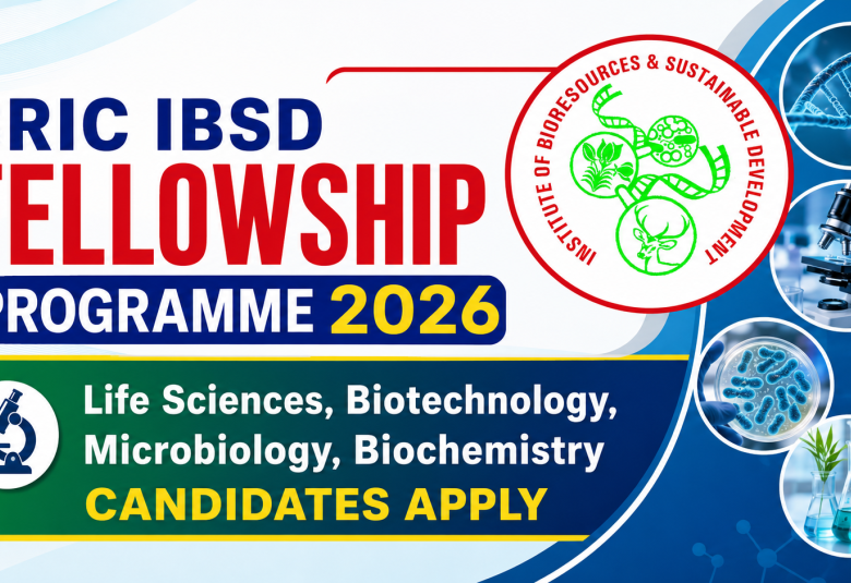 BRIC IBSD Fellowship Programme 2026 for Life Sciences, Biotechnology, Microbiology, Biochemistry candidates