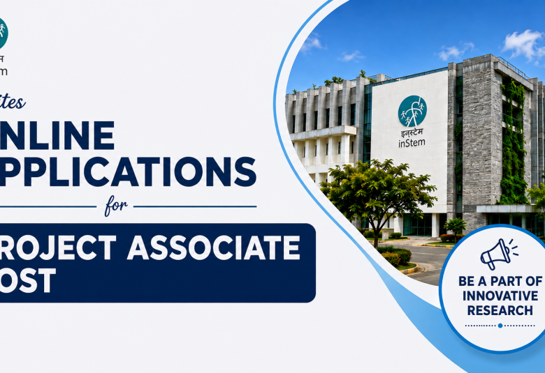 BRIC-inStem invites online applications for Project Associate Post
