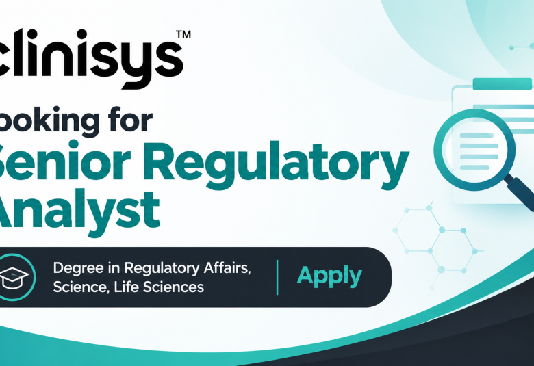 Clinisys looking for Senior Regulatory Analyst