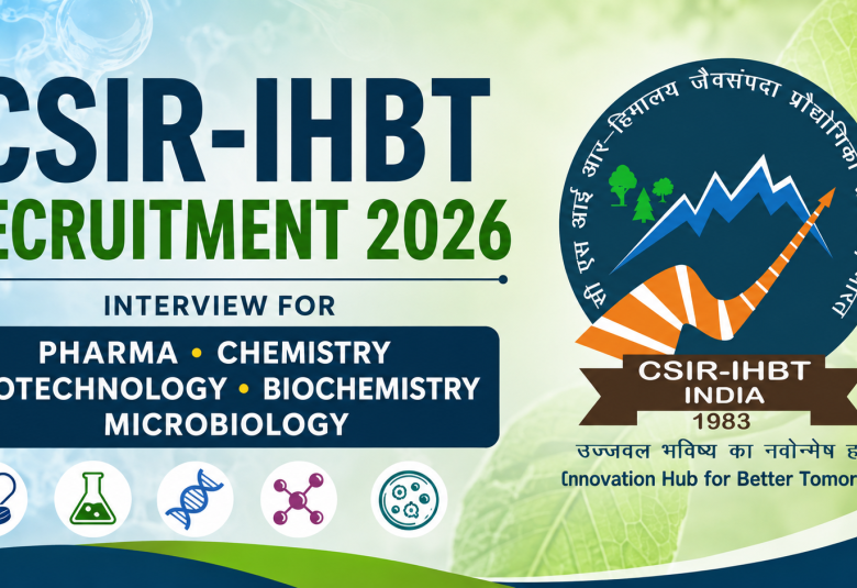 CSIR-IHBT Recruitment 2026