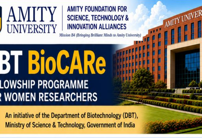 DBT BioCARe Fellowship Programme for Women Researchers