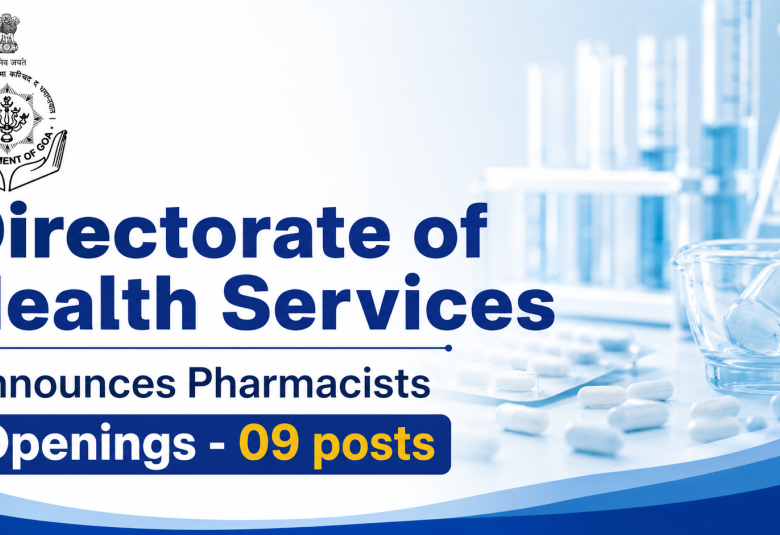 Directorate of Health Services Announces Pharmacists Openings