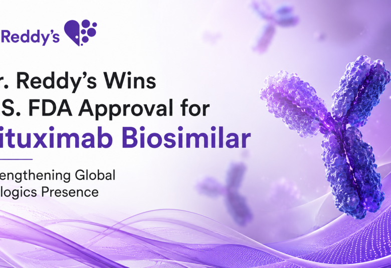 Dr. Reddy’s Wins U.S. FDA Approval for Rituximab Biosimilar, Strengthening Global Biologics Presence