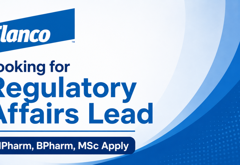 Elanco Animal Health looking for Regulatory Affairs Lead
