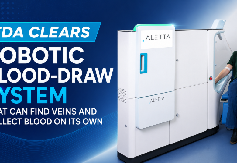 Pharmapedia: FDA Clears Robotic Blood-Draw System That Can Find Veins and Collect Blood on Its Own