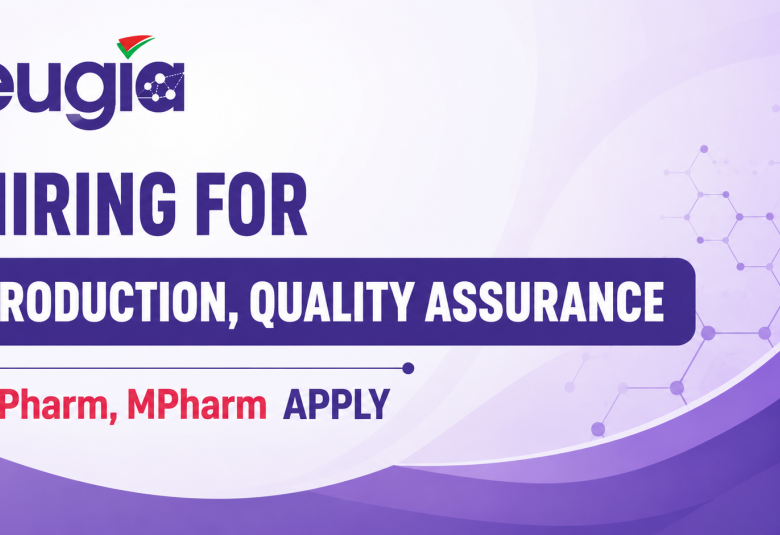 Hiring for Production, Quality Assurance at EUGIA