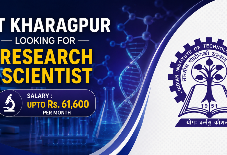 IIT KHARAGPUR looking for Research Scientist