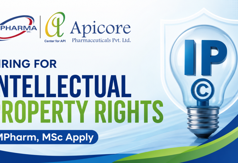 Intellectual Property Rights Job at RK Pharma Inc