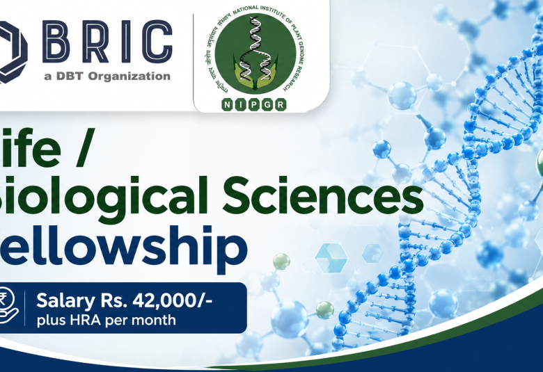 Life / Biological Sciences Fellowship at BRIC-NIPGR