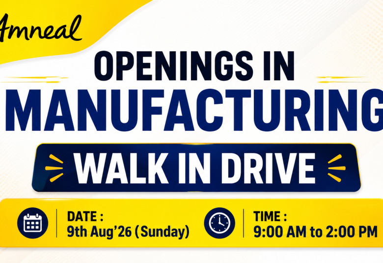 Openings in Manufacturing at Amneal Pharmaceuticals